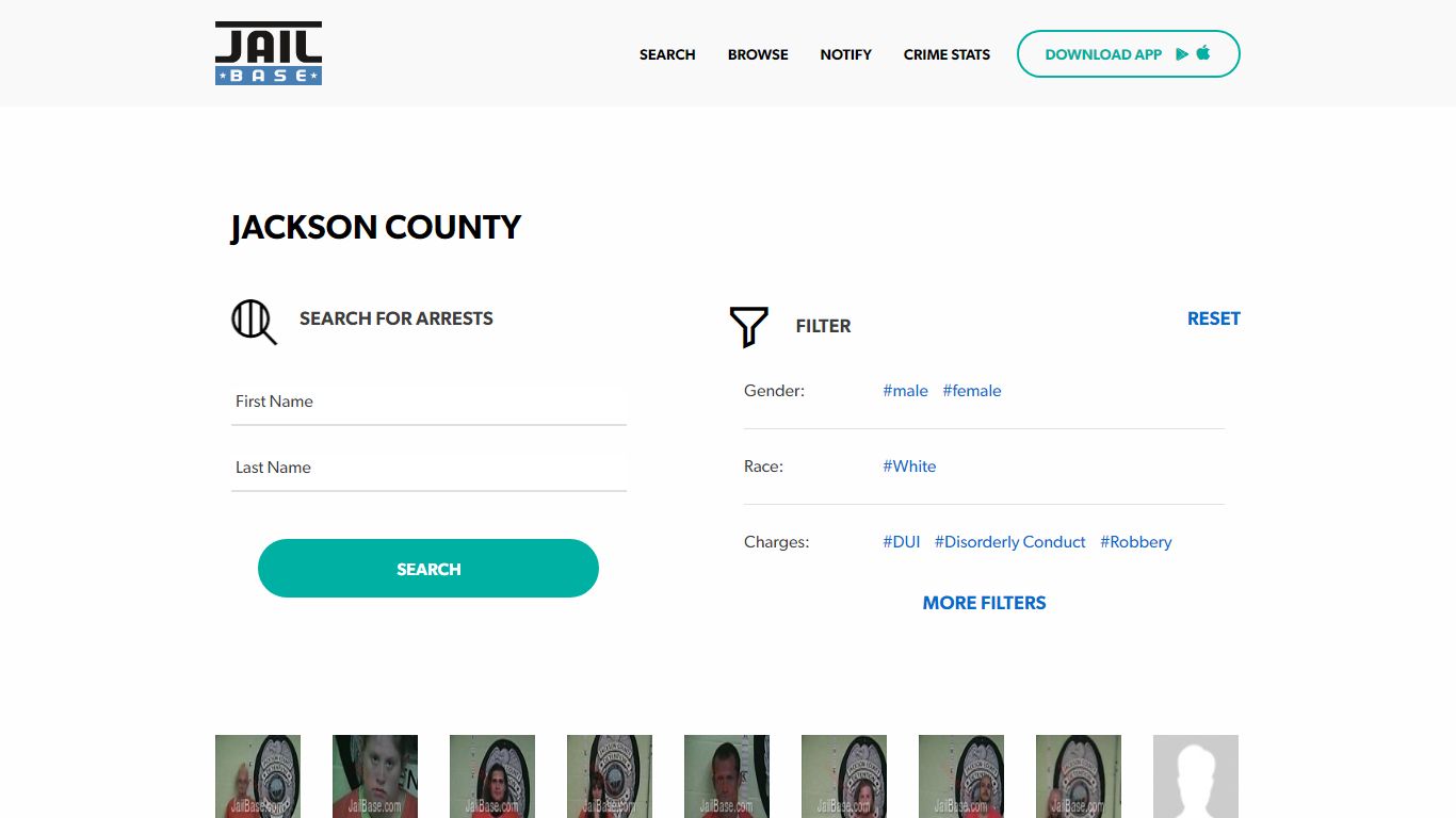 Jackson County Jail Inmate Search and Mugshots | JailBase